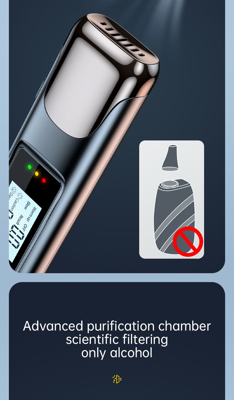 High-Precision Drunk Driving Detector Hot-Selling Breath Alcohol Tester_voghion.com
