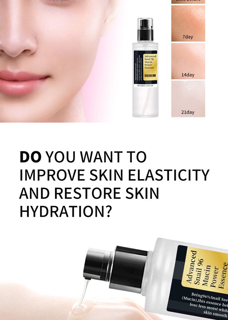 Serum Collagen Snail Face Essence Original Solution spendet Feuchtigkeit und hellt den Hautton auf_voghion.com