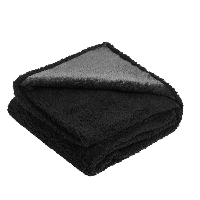 Waterproof Blanket Flannel Fleece Composite Thickened Pet Mat Dog Bed_voghion.com