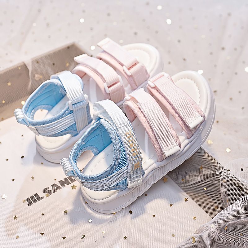 2024 New for and Girls Mid size Big Children's Soft Sole Sandals with Western Style Summer Princess Beach Shoes_voghion.com