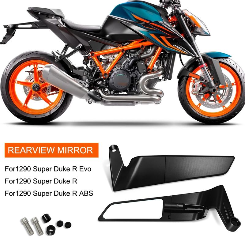 Pour Super R Evo Super Du.ke R Super Du.ke R ABS Nouveau rétroviseur Rétroviseur latéral de moto_voghion.com