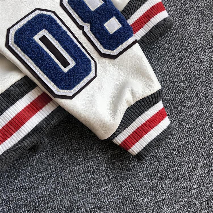 Maglia da baseball per autunno 2024 giacca da uomo in pelle PU corta e larga alla moda_voghion.com