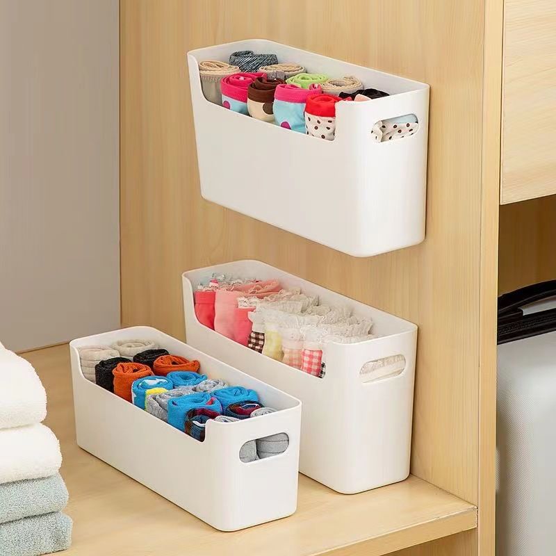 No-Drill Wall Organizer 2-Pack - Underwear/Sock Storage, Multi-Functional, EU Home Space Saving_voghion.com