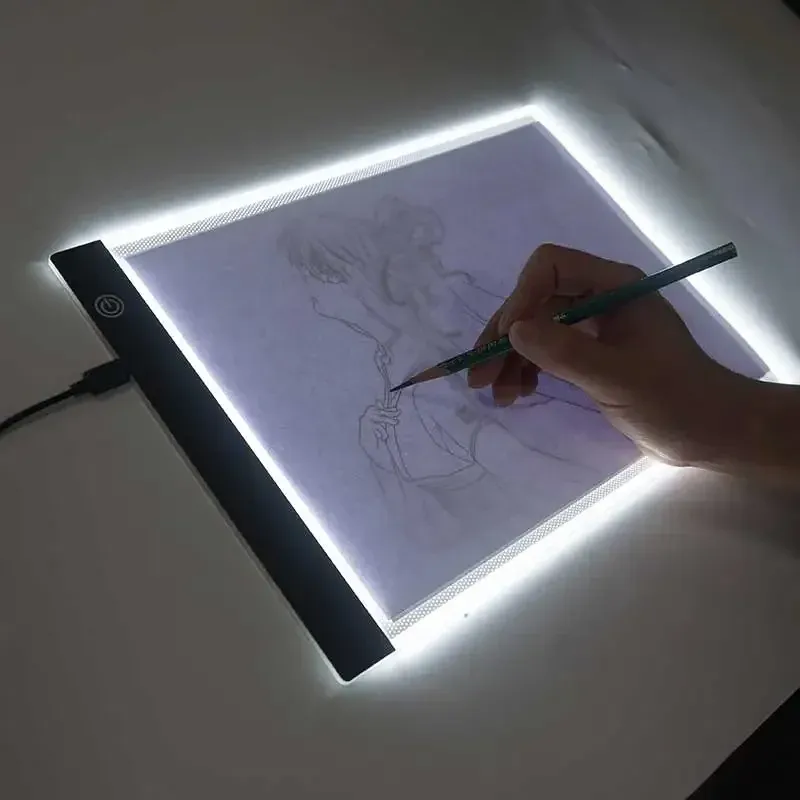 3/4/5 Größe LED-Licht Augenschutz Einfacher für Stickerei Verkauf Dreistufiges dimmbares Malpad_voghion.com