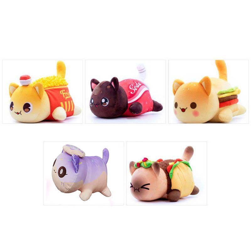 Aphmau Cat Stuff Adorabili giocattoli per ragazze, morbidi e comodi peluche_voghion.com