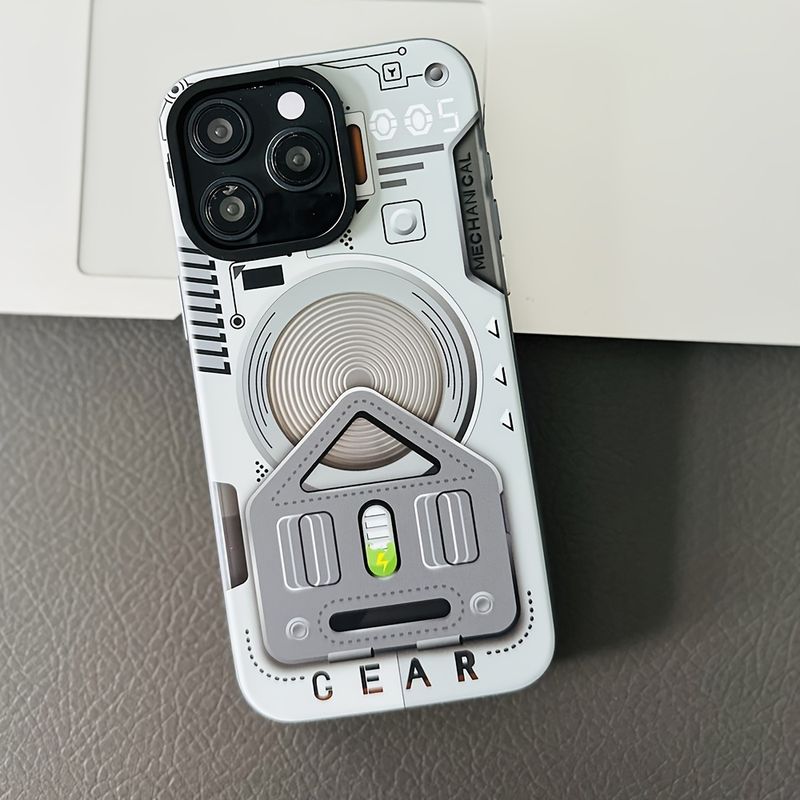 For 15PROMAX-teknologi Mekanisk opptrekk med magnetisk sugefunksjon Mobiltelefondeksel For 14PROMAX Personlig kreativ 13 mobiltelefon_voghion.com