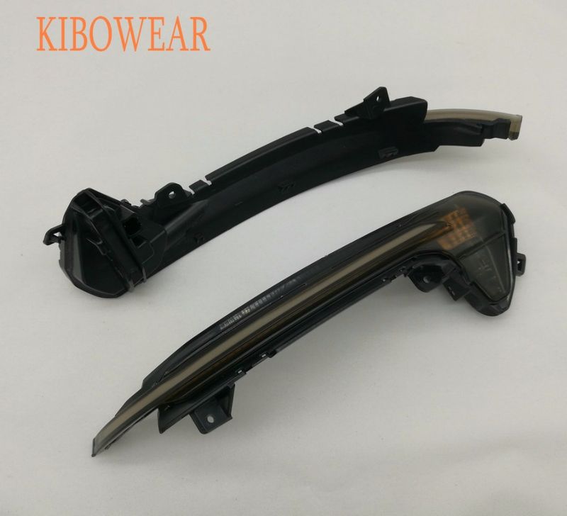 Kibowear per A6 C7 S6 4G RS6 Scorrimento dinamico LED che scorre Indicatori di direzione Luci specchietti laterali Lampeggiatore sequenziale 2013 2015 2017_voghion.com