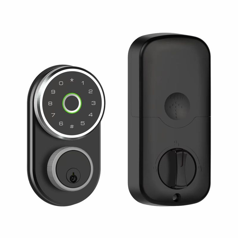 Advanced fingerprint password lock intelligent lock, lock fingerprint password lock, American style dumb lock intelligent lock_voghion.com