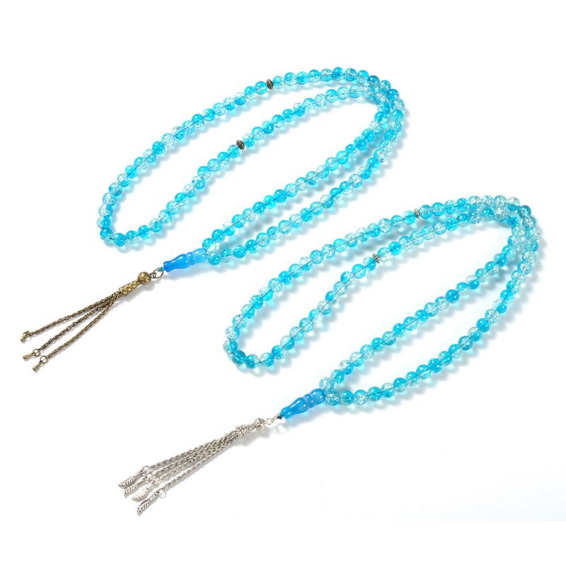 99 8mm utsøkte brutte perler muslimsk armbånd islamske bønneperler håndlaget originalt design parti_voghion.com