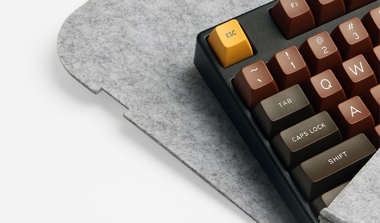 Key Cap Museum Nical Cosmetics 60 68 87104 Maßgeschneiderte Tastatur-Staubschutzhülle im Beutel_voghion.com