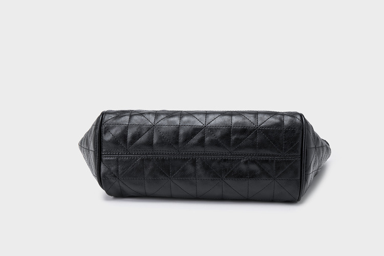 Z Borsa da donna 2023 New Black Soft Tote Bag Borsa portatile con una spalla Secchiello Versatile Borsa per la spesa di grande capacità Marea_voghion.com