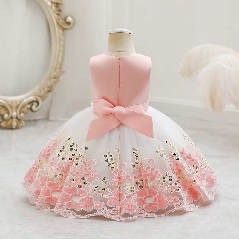 Kinderkleidung Blumenmädchen Kleinkinderkleid Babymädchenkleid Festivalfeier Mädchenkleid Rock_voghion.com