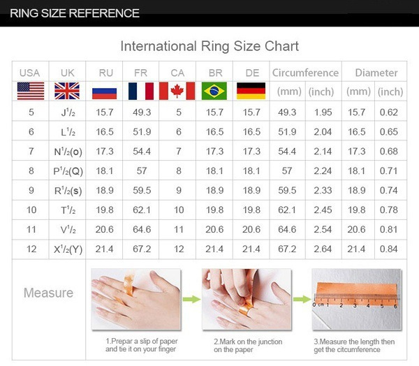 Cao Shi semplice zircone anello di fidanzamento matrimonio anello di platino placcato rame diamante_voghion.com