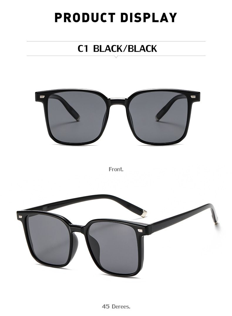 Occhiali da sole unisex Polarizzatore antiriflesso anti-UV Coppia occhiali da sole_voghion.com