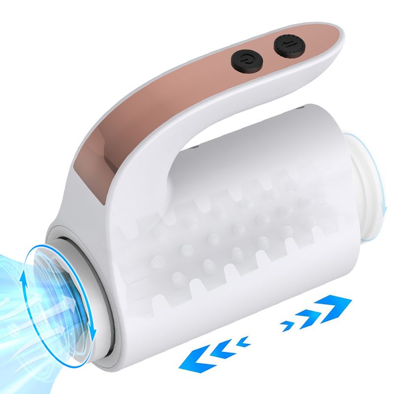 Masturbatore automatico a rotazione telescopica per uomini, tazza di masturbazione orale a forma di bollitore, giocattolo sessuale per adulti_voghion.com