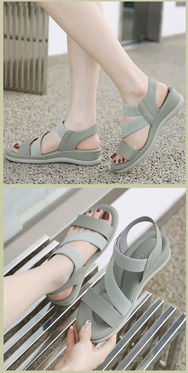 JS554-2 Estate 2025 Sandali da spiaggia con suola spessa e scarpe grandi da donna alla moda_voghion.com