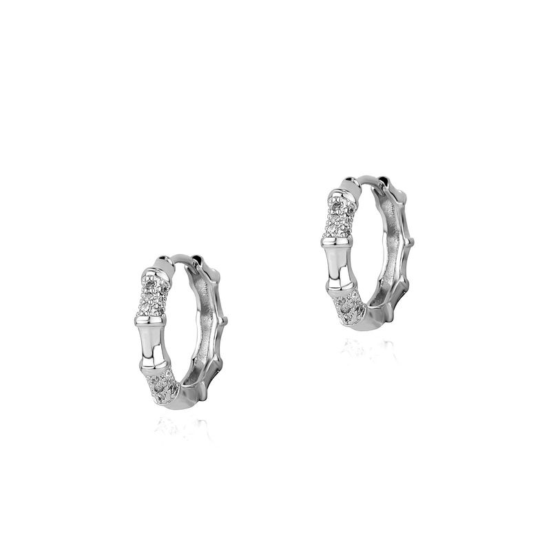 Earrings Bamboo Ear Clips Simple Small Gear Personality Earrings Cold Style Exquisite Men And Women Earrings_voghion.com