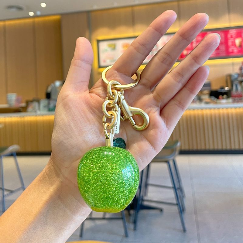 Bag Parts & Accessories Cherry Fruit Bag Pendant Cherry Keychain Handbag Pendant Creative Ladies Gift Car Decoration_voghion.com
