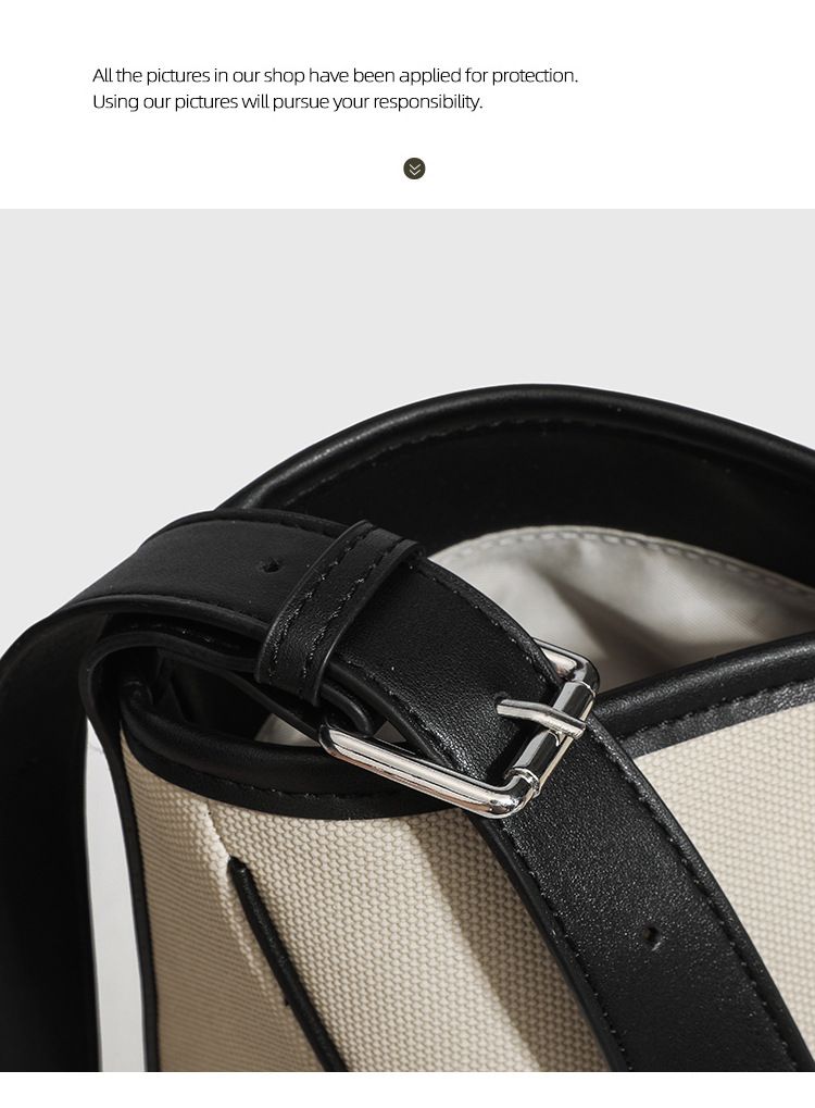 Trendy Shoulder Tote Bag For Women - Casual Canvas Crossbody Hobo Bag With Magnetic Closure, Spacious Interior & Stylish Stitching Details_voghion.com