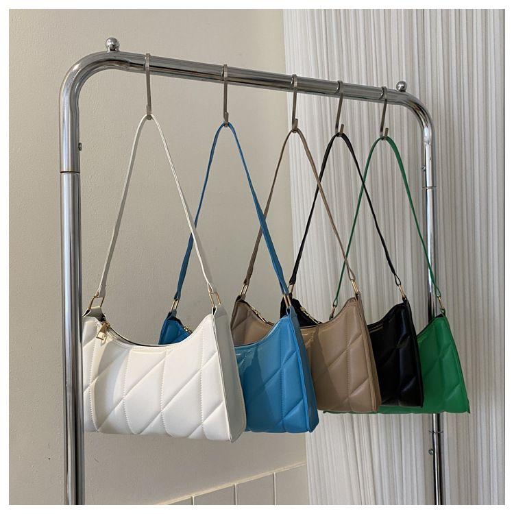 Women's niche trend shoulder bag casual commuter handbag fashionable simple underarm bag_voghion.com