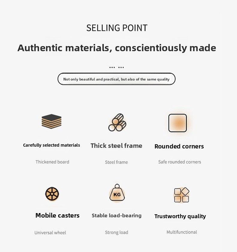 Table d'appoint moderne pour canapé, petite table basse, étagère de rangement simple pour chevet._voghion.com