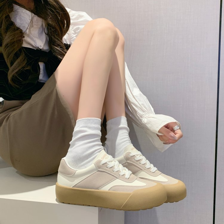 Forrest Trainingsschuhe Damen 2023 Neue Sommer Dünnschliff Retro Kleine weiße Schuhe Allgleiches Segeltuchschuhe Freizeitschuhe_voghion.com