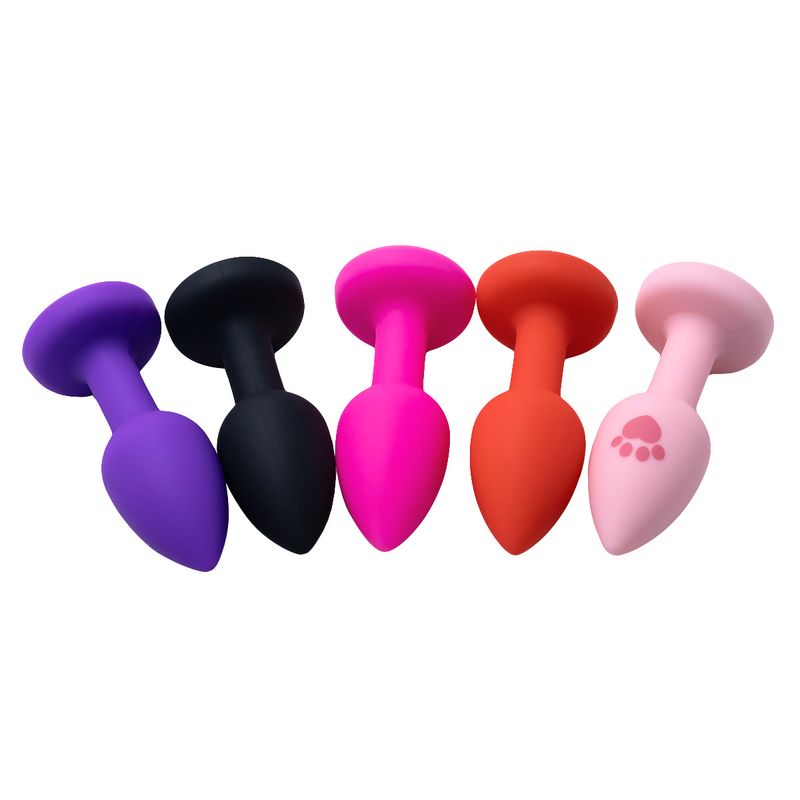 2.2 Prodotto per flirtare con giocattolo sessuale per adulti in silicone rotondo con tappo anale a camera posteriore_voghion.com