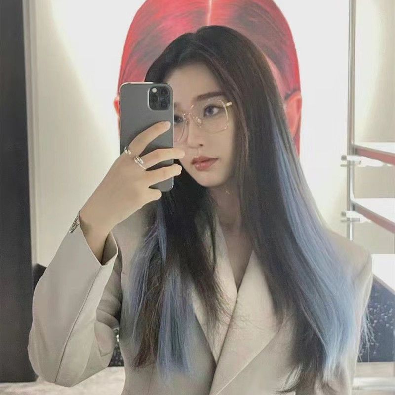Brilles Meitene CHACHACHA Lee Seung hyun Tas pats Plakans Liels Anti zils Gaišs Vienkāršs Sejas rāmis Miopija Spogulis Students_voghion.com