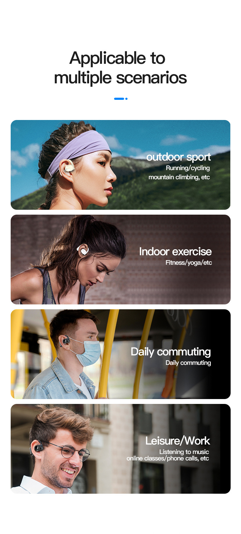 Neues BY99-Bluetooth-Headset, kabelloses Headset, passt nicht ins Ohr, offenes Ohr, hängendes Sport-Business-Headset_voghion.com