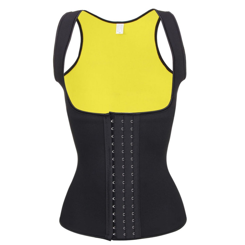 women's fitness chest support vest cross-border palace button adjustment corset yoga postpartum waist shapewear_voghion.com