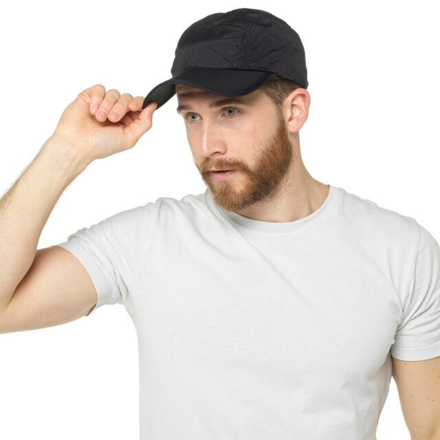 Gorra de béisbol ajustable para hombre y mujer, plegable, con bolsillo, para verano_voghion.com
