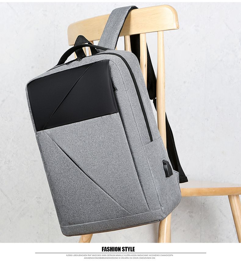 Mochila feminina multifuncional com carregamento USB, mochila escolar para estudantes universitários, mochila empresarial de grande capacidade para viagens internacionais de alta qualidade_voghion.com