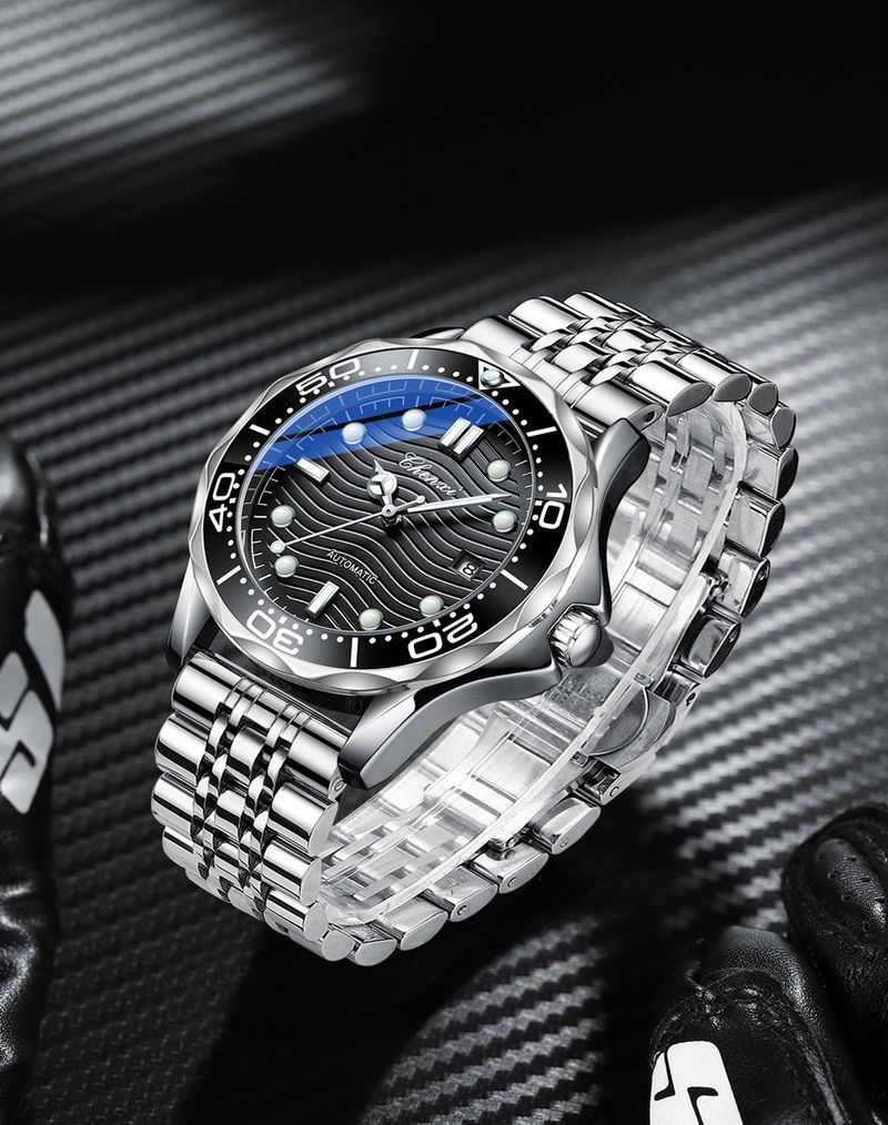 Watches For Men, Fully Automatic Calendar, Luminous, Waterproof, Genuine Leather Strap, Fashionable, High End Business_voghion.com
