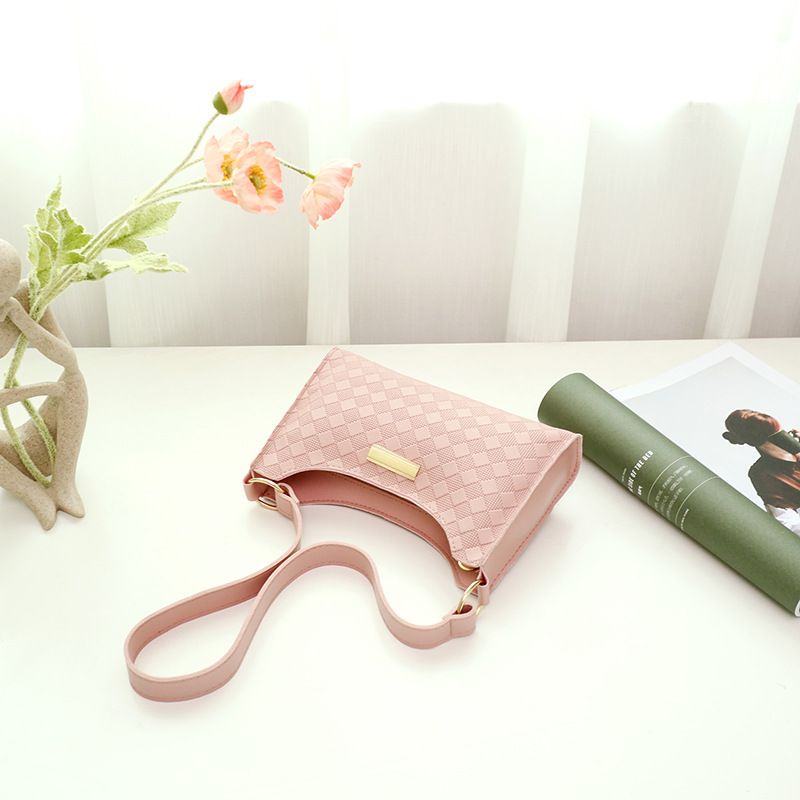 Borsa a tracolla minimalista da donna - Borsa sottile da portare sottobraccio con tracolla staccabile (ufficio e appuntamenti)_voghion.com