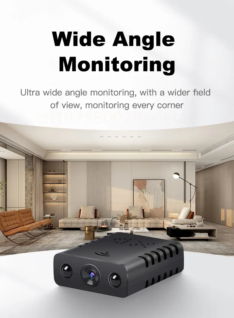 1080P HD Mini WIFI Kamera Akıllı Ev Güvenliği IR Gece Görüşü Geniş Açı Mikro Kablosuz Gözetim Kameraları Video_voghion.com