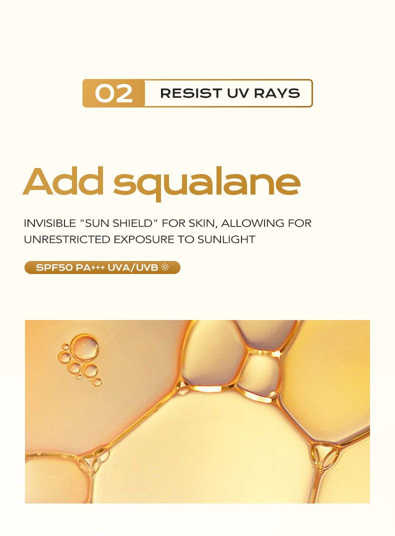 Crema solare per il viso esclusiva HAICUIER Crema solare isolante SPF50 Protezione solare rinfrescante Protezione solare PA+++_voghion.com