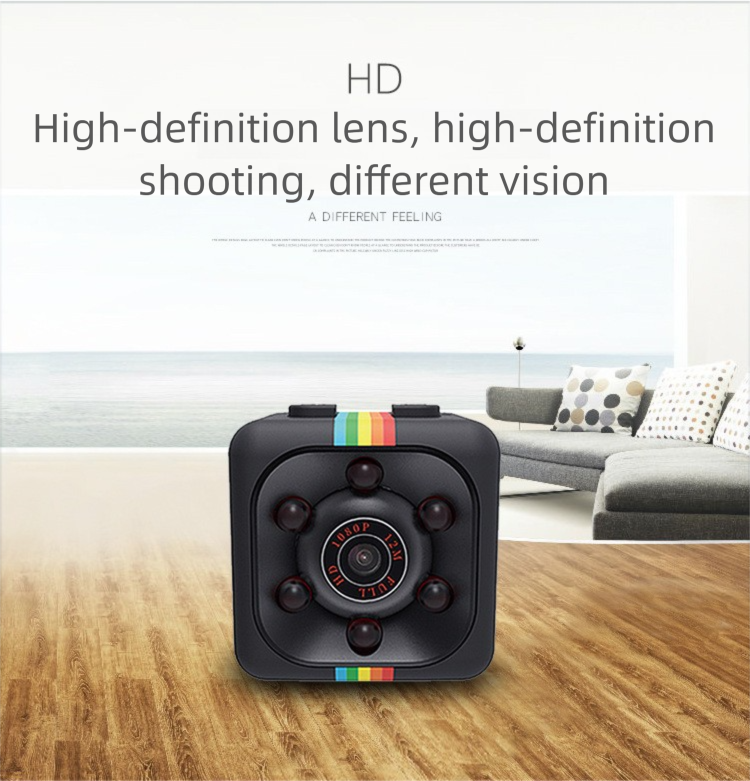 SQ11 HD 1080P Telecamera per sport all'aria aperta A9 piccola con visione notturna a infrarossi_voghion.com