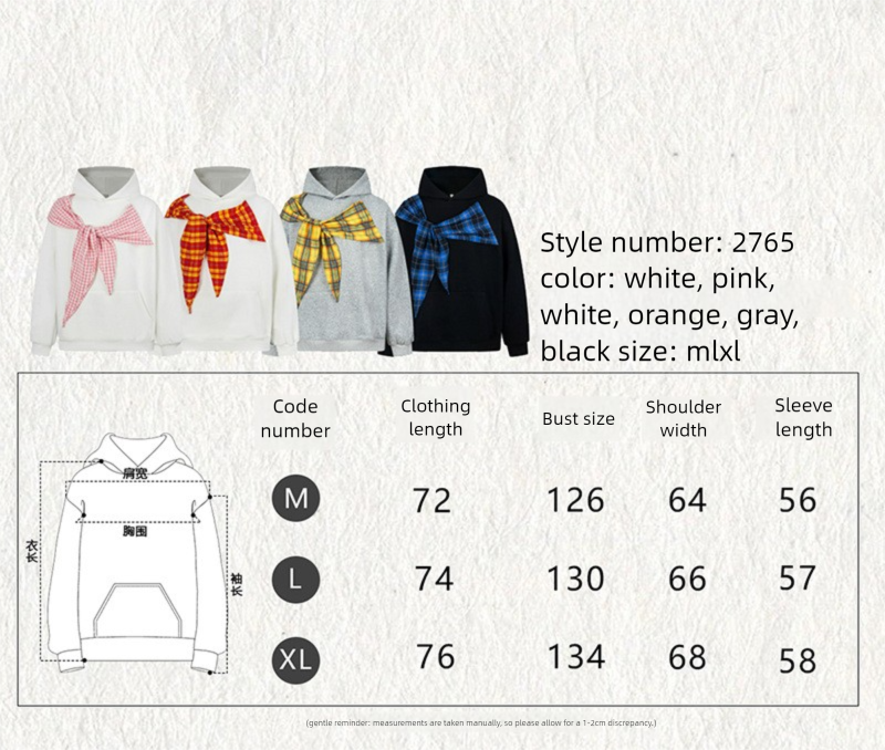 Felpa con cappuccio a maniche lunghe con lacci e fiocco, stile americano, alla moda, autunno inverno 2025, per donna_voghion.com