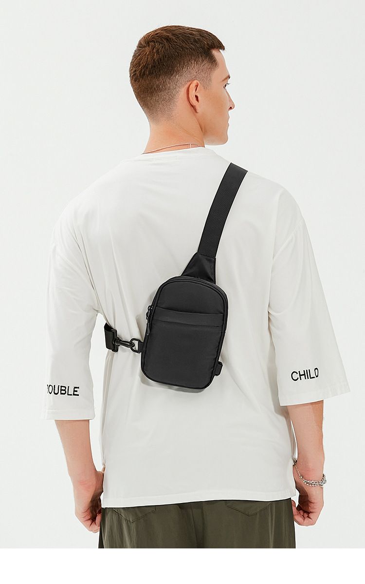 „Crossbody“ krepšys Vyriškas naujas krūtinės krepšys._voghion.com