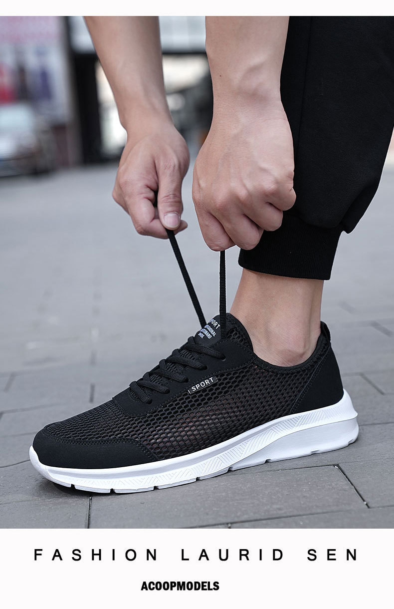 Women's Shoes Men's Shoes Summer Large Size Outdoor Sports And Leisure Fashion Mesh Breathable Trendy Shoes_voghion.com