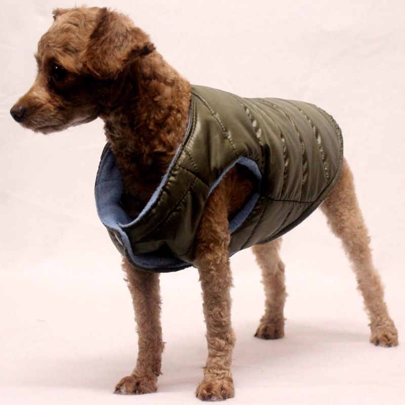 25 Cotton Vest Pet Clothing Large French Bulldog For Small Dogs Winter Warm Clothes_voghion.com