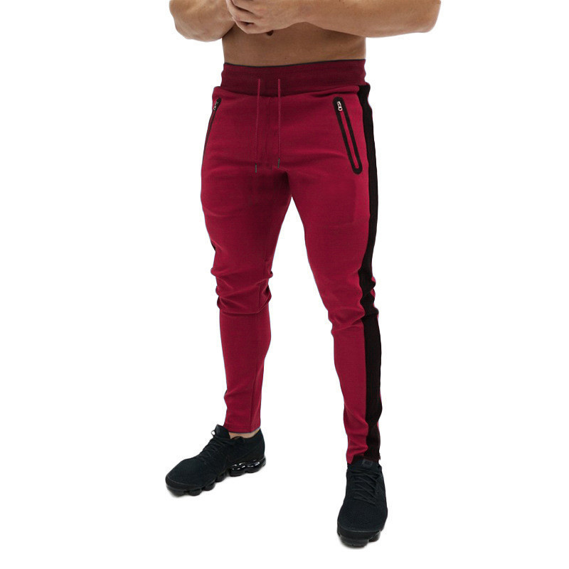 2025 New Sport Pants Men Running Pants With Zipper Pockets Men Training And Joggings Pants Casual Sportwear Pants For Men_voghion.com