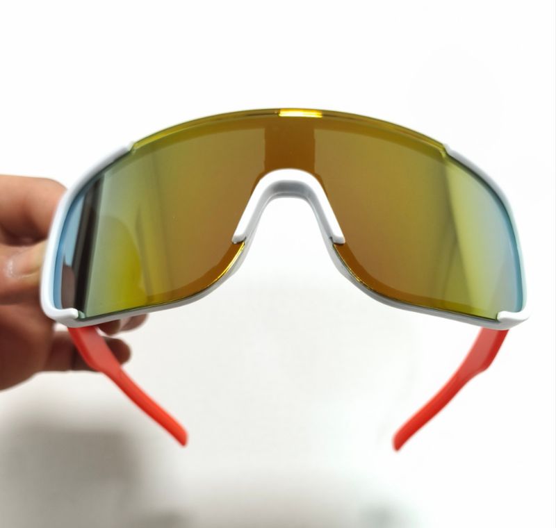 Outdoor Cycling Windproof Slimming Sunglasses Ski Goggles Protective Black Large Frame Hiking Glasses_voghion.com