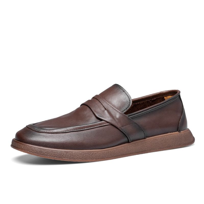 TerraStride Men's Spring And Summer Casual Slip-On No Tie Breathable Versatile Soft Sole Comfortable Loafers Trendy_voghion.com