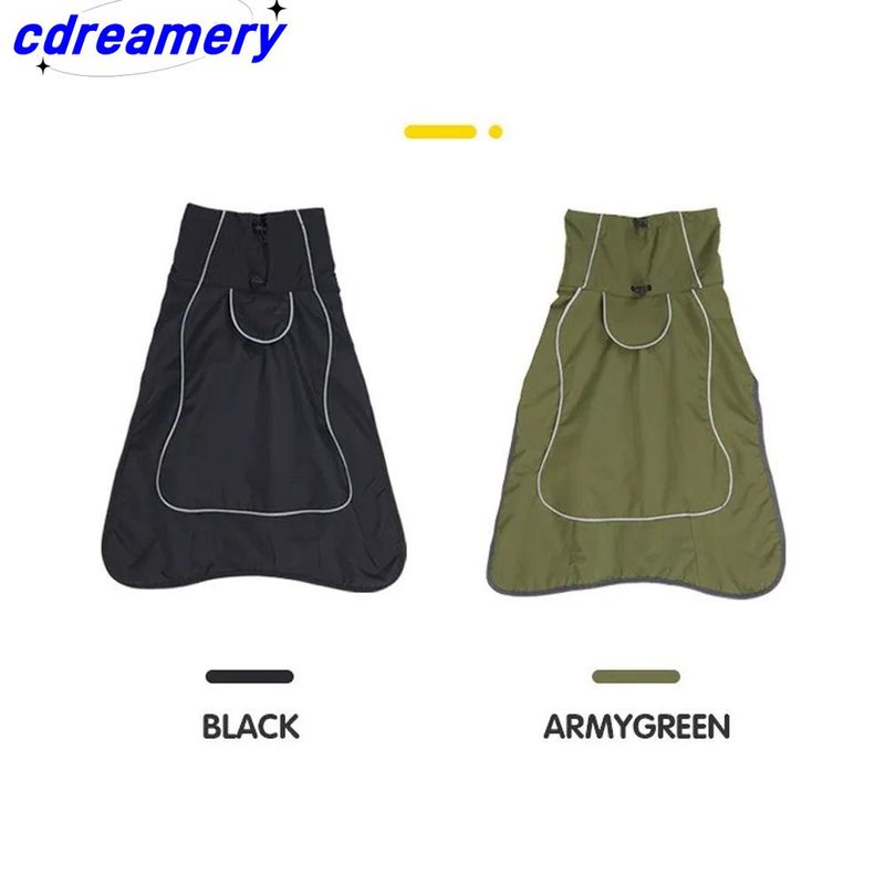 Roupas grossas de inverno para cães, colete ajustável para cães, jaqueta, design de faixa refletiva, casaco para cães de estimação, suprimentos para animais de estimação_voghion.com
