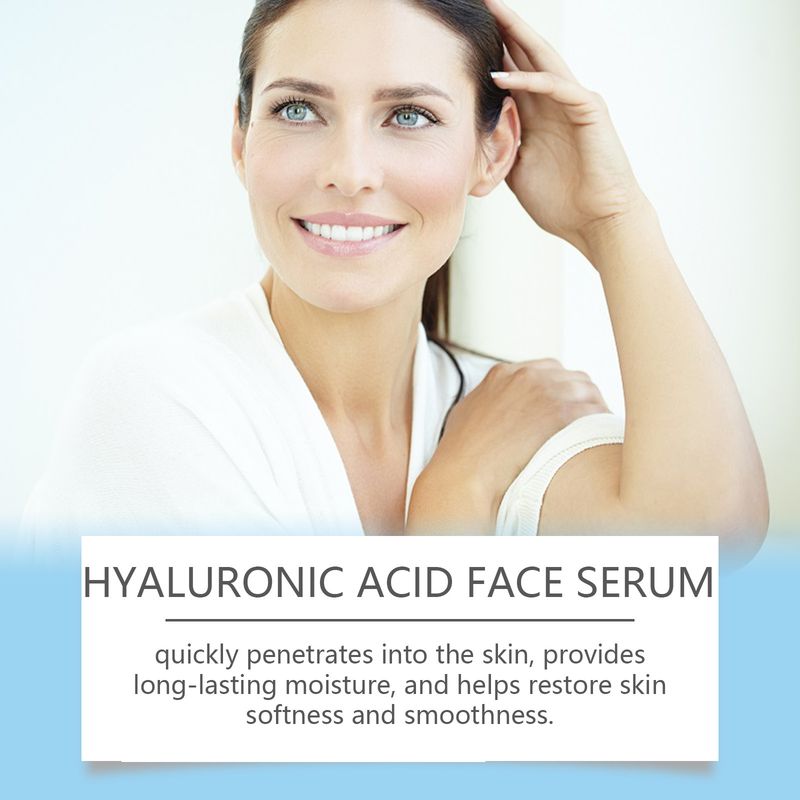 Siero Roller all'acido ialuronico, idratante, idratante e illuminante per la cura della pelle del viso_voghion.com