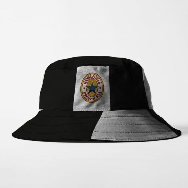 Newcastle 1996 Inicio Retro Fútbol Bucket Hat Festival Fisherman Hat No oficial_voghion.com