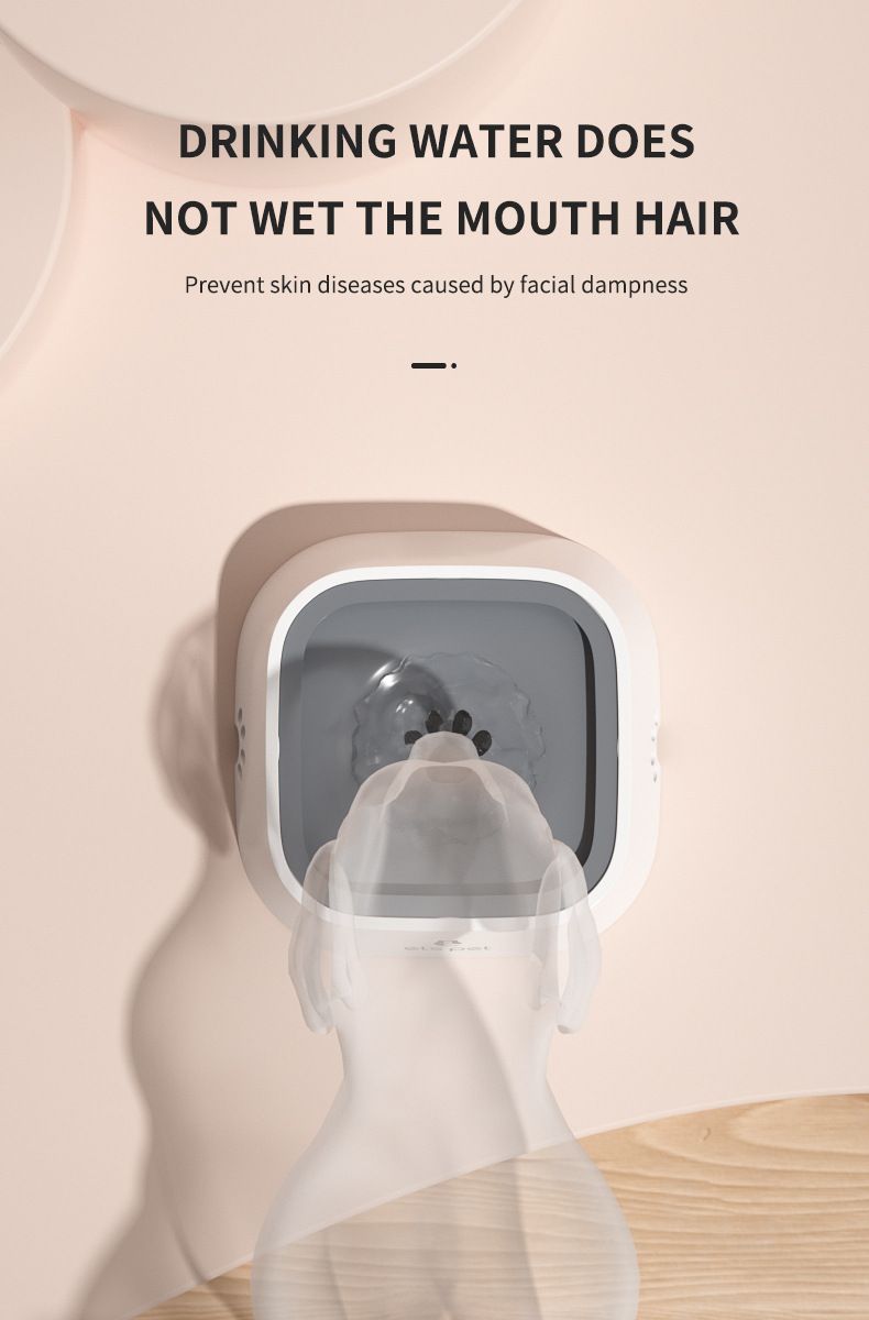 Pet Anti-Splash Non-Wet Mouth Bowl Car-Mountable Floating Anti-Tip Cat Water Dispenser_voghion.com