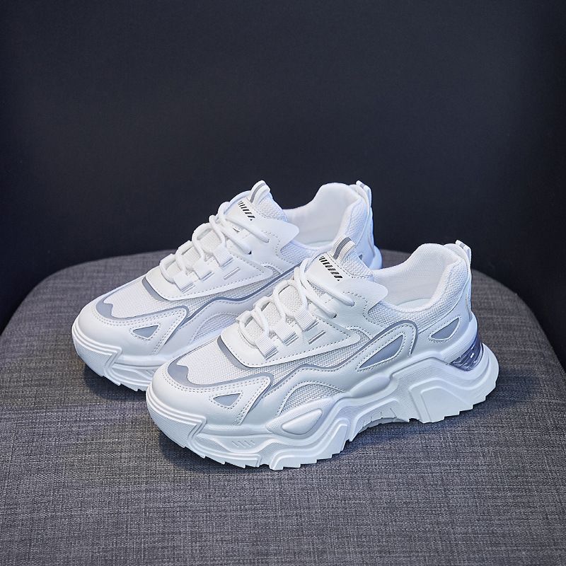 2024 Lente Nieuwe Ins Koreaanse Versie Van Dad Women's Tide Student Hoogte Verhogende Sportschoenen Hardlopen Casual_voghion.com