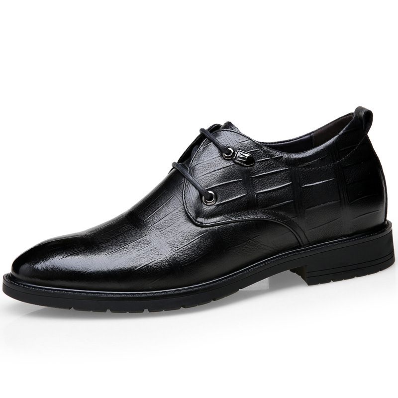 Scarpe da ufficio britanniche casual in stile coreano, stile business, stile coreano, stile formale, stile britannico, da uomo, autunno inverno 2022_voghion.com